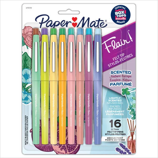 Paper Mate - Flair Felt Tip Scented Pen Sets