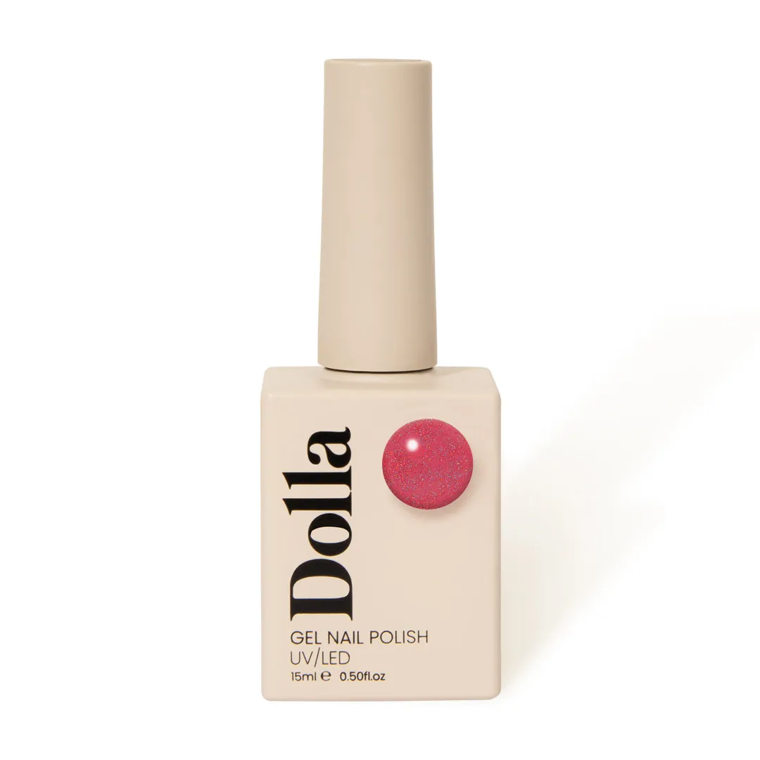Pink Bling Gel Nail Polish