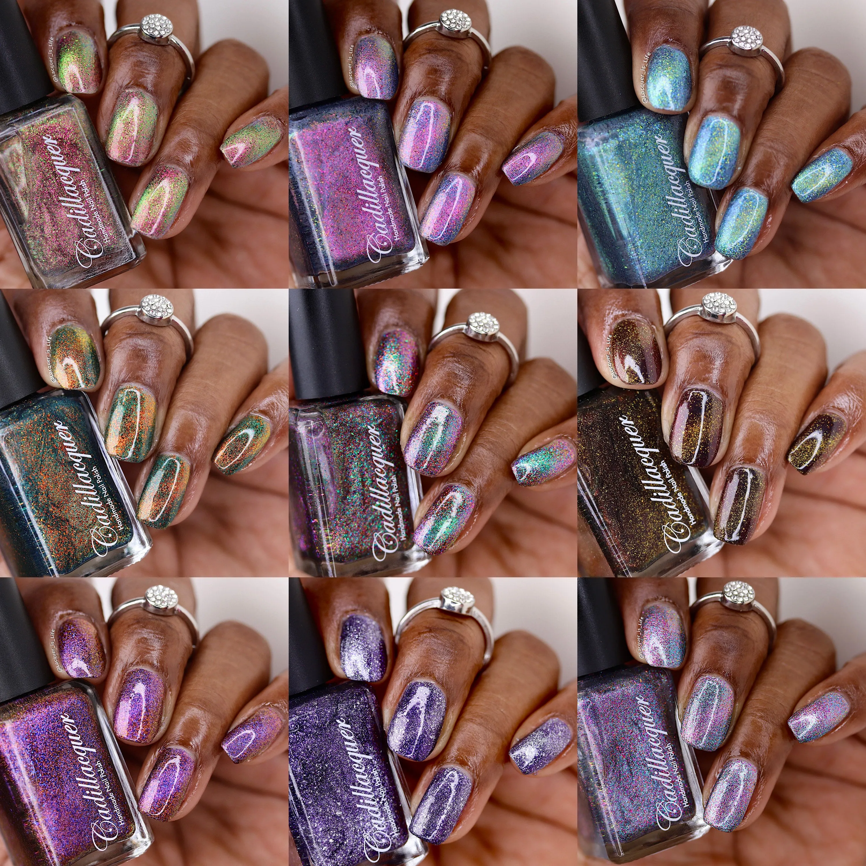 [Preorder, Ships Mid-February] Cadillacquer - Winter 2024 Collection (9 Nail Polishes)