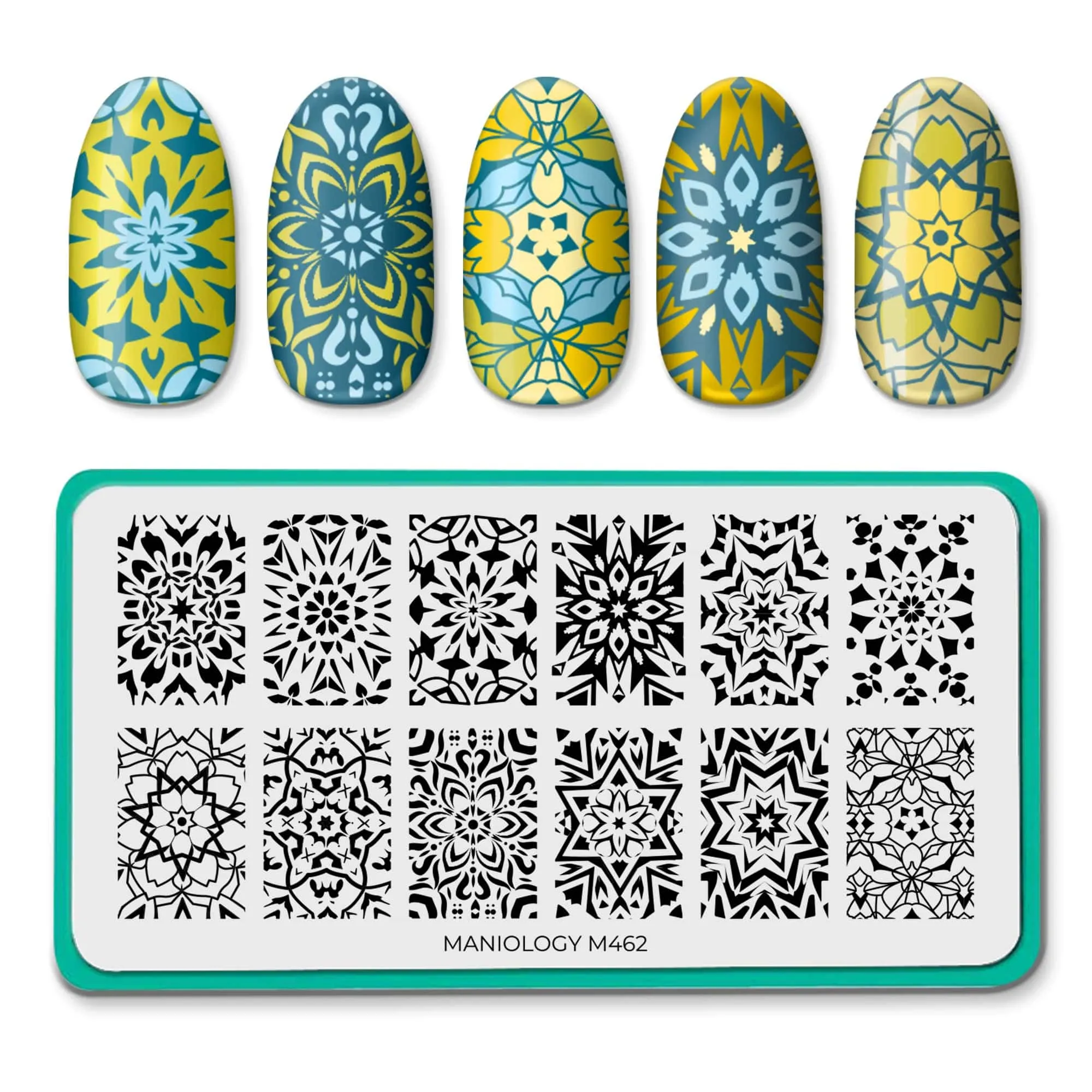 Prism Dreams (M462) - Nail Stamping Plate