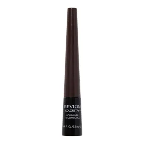 Revlon ColorStay Liquid Eyeliner, Waterproof, Smudgeproof, Longwear Intense Eye Makeup with Fine Tip, Ophthalmologist Tested, Black Brown (252)