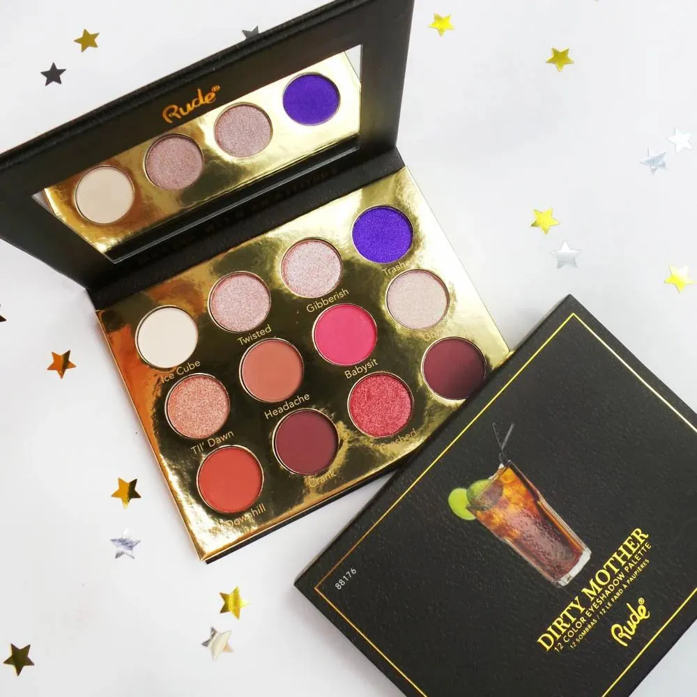 RUDE Cocktail Party 12 Color Eyeshadow Palette