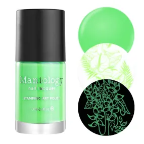 School's Out: Food Fight (B287) - Neon Green Stamping Polish