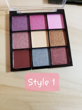 She Makeup 9 Color Travel Size Eyeshadow Palette 3 Styles To Choose From