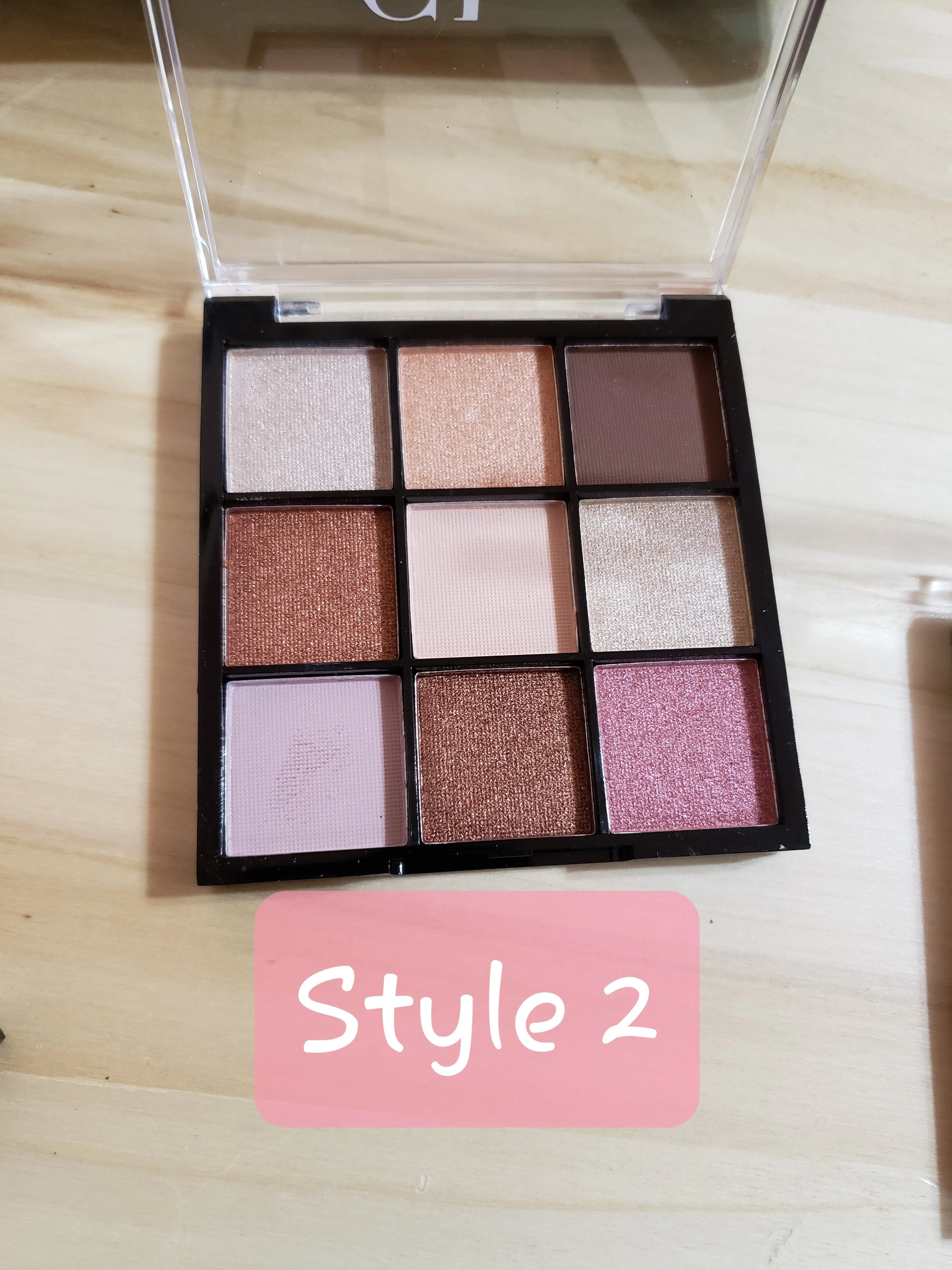 She Makeup 9 Color Travel Size Eyeshadow Palette 3 Styles To Choose From