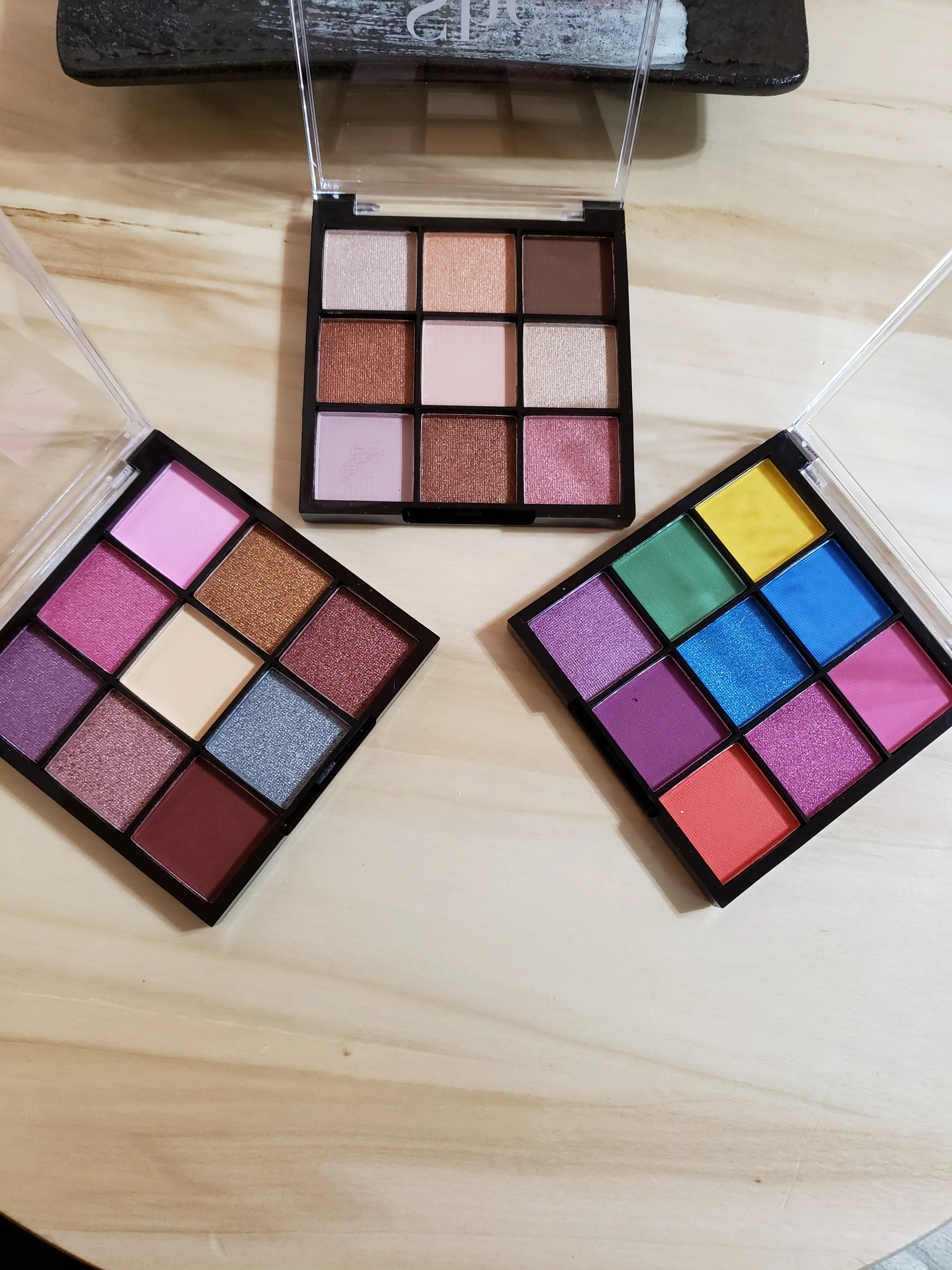 She Makeup 9 Color Travel Size Eyeshadow Palette 3 Styles To Choose From