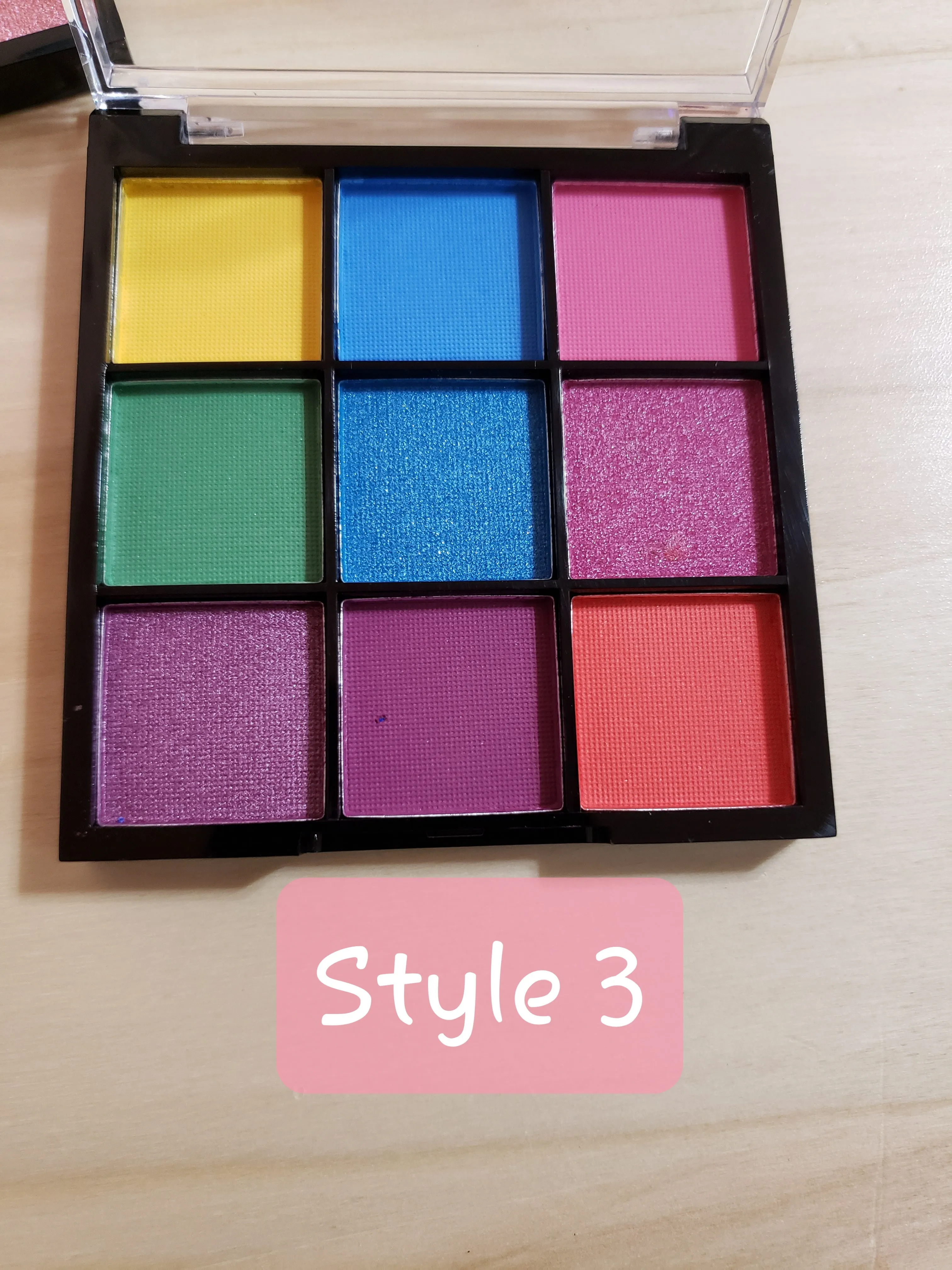 She Makeup 9 Color Travel Size Eyeshadow Palette 3 Styles To Choose From