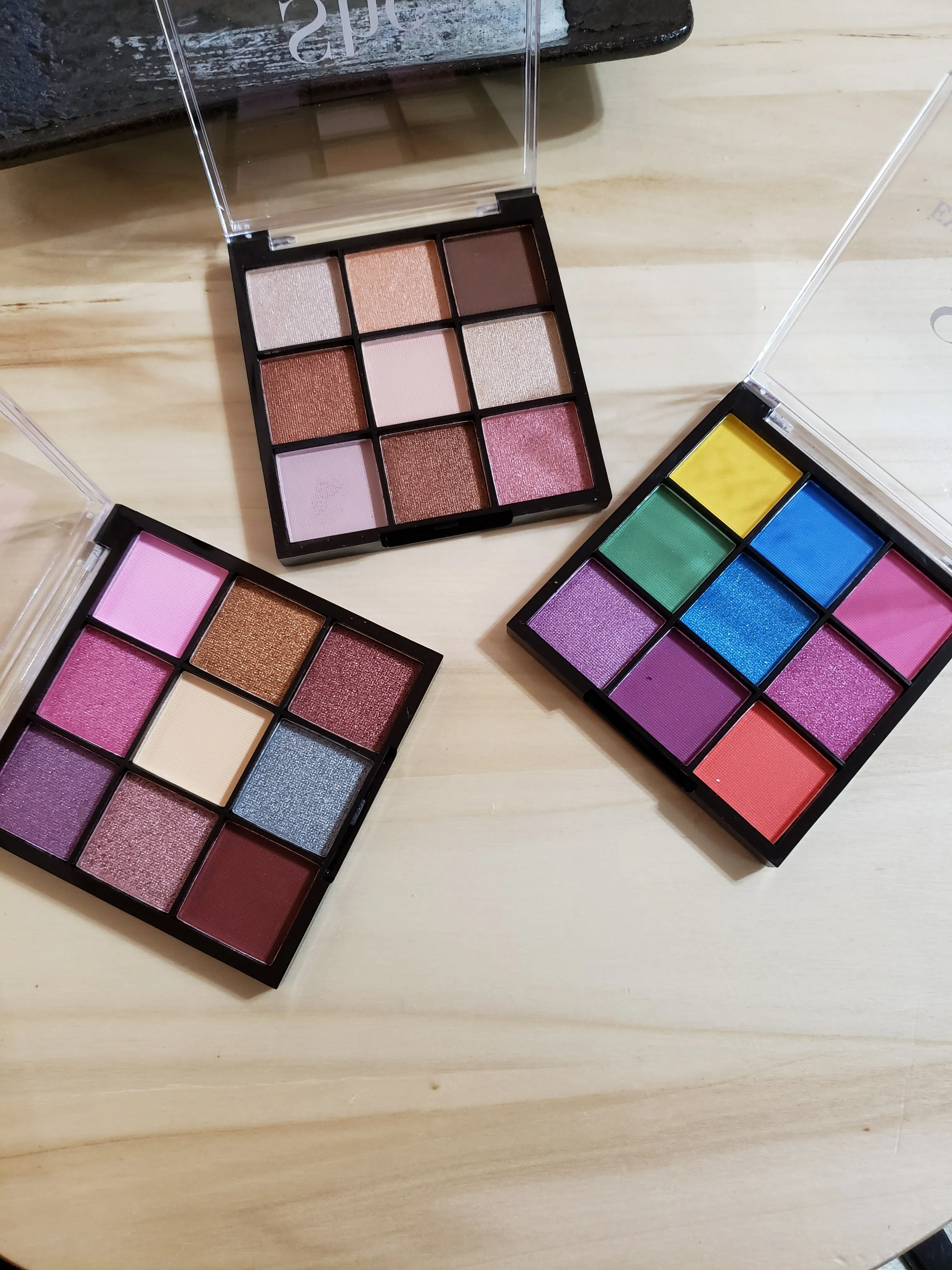 She Makeup 9 Color Travel Size Eyeshadow Palette 3 Styles To Choose From