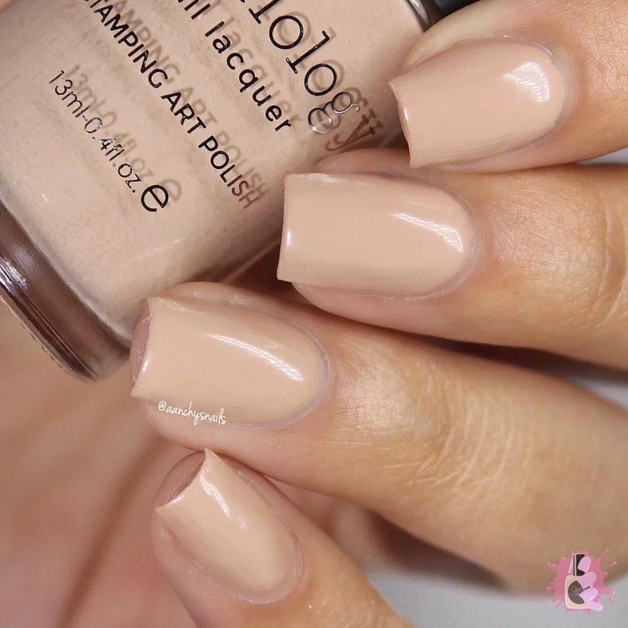 Skin Deep (B325) - Nude Peach Stamping Polish