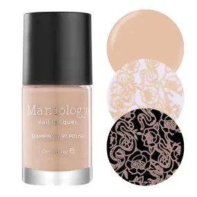 Skin Deep (B325) - Nude Peach Stamping Polish