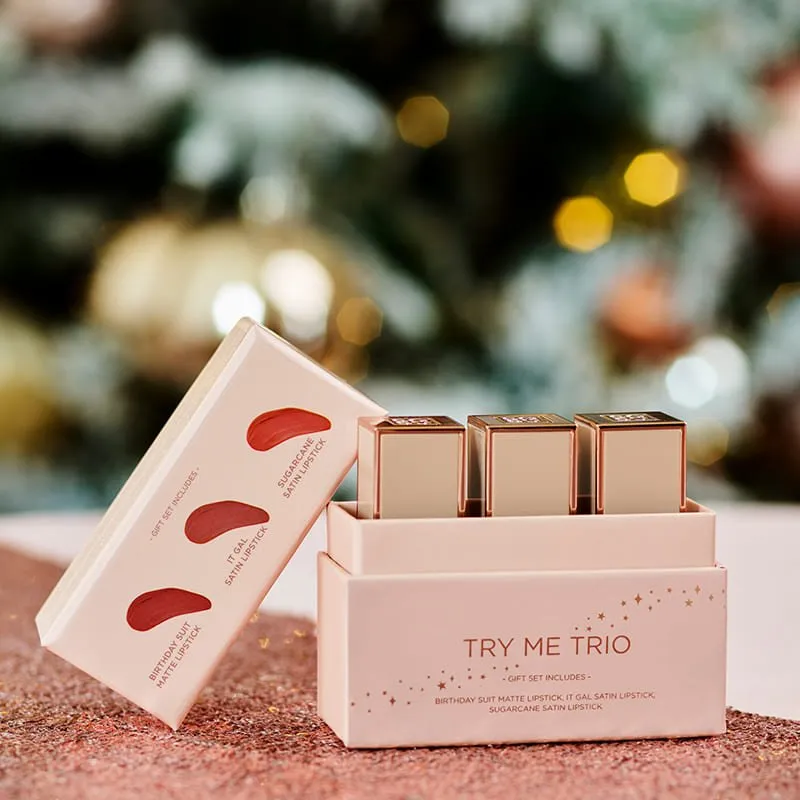 SOSU Cosmetics Try Me Trio Gift Set Discontinued