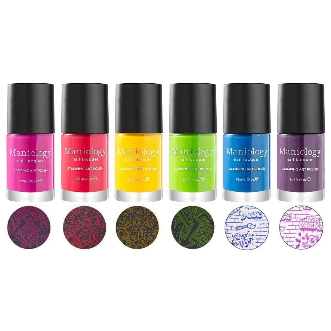Star Slinger: 6-Piece Bright Stamping Art Polish Set