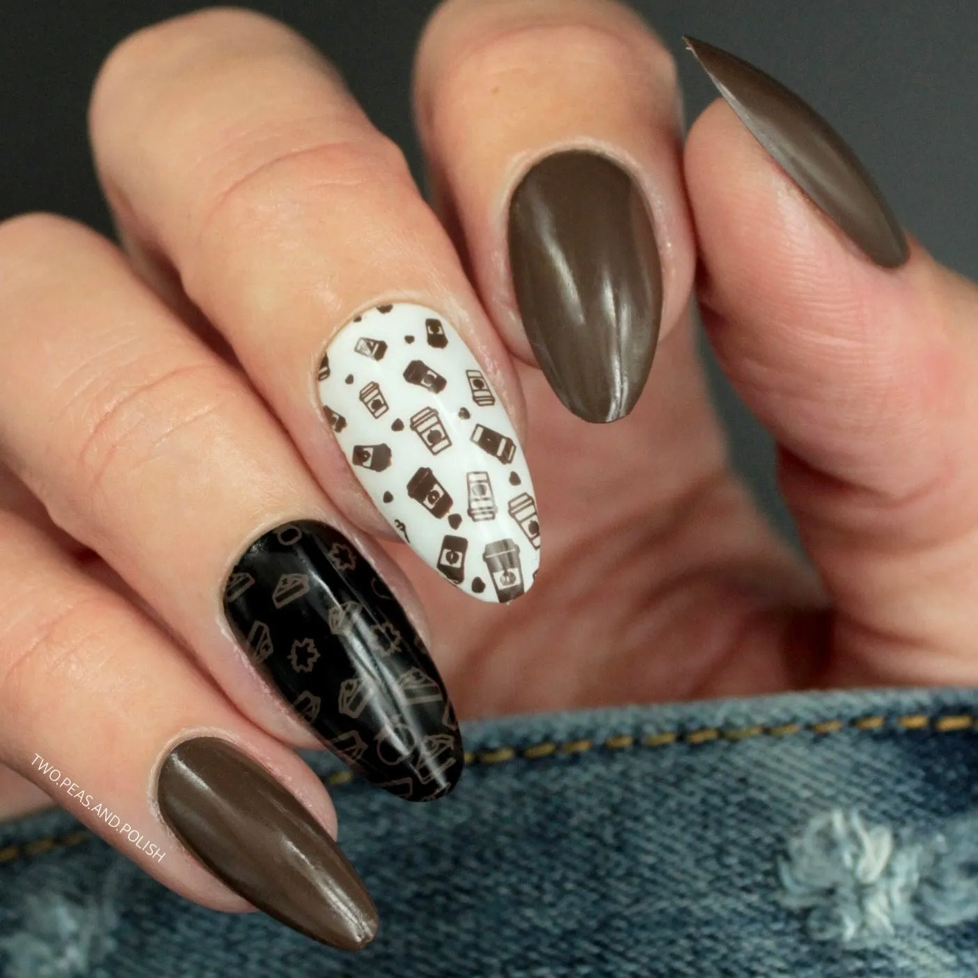 Sugar   Spice: Cocoa (B351) - Chocolate Brown Stamping Polish