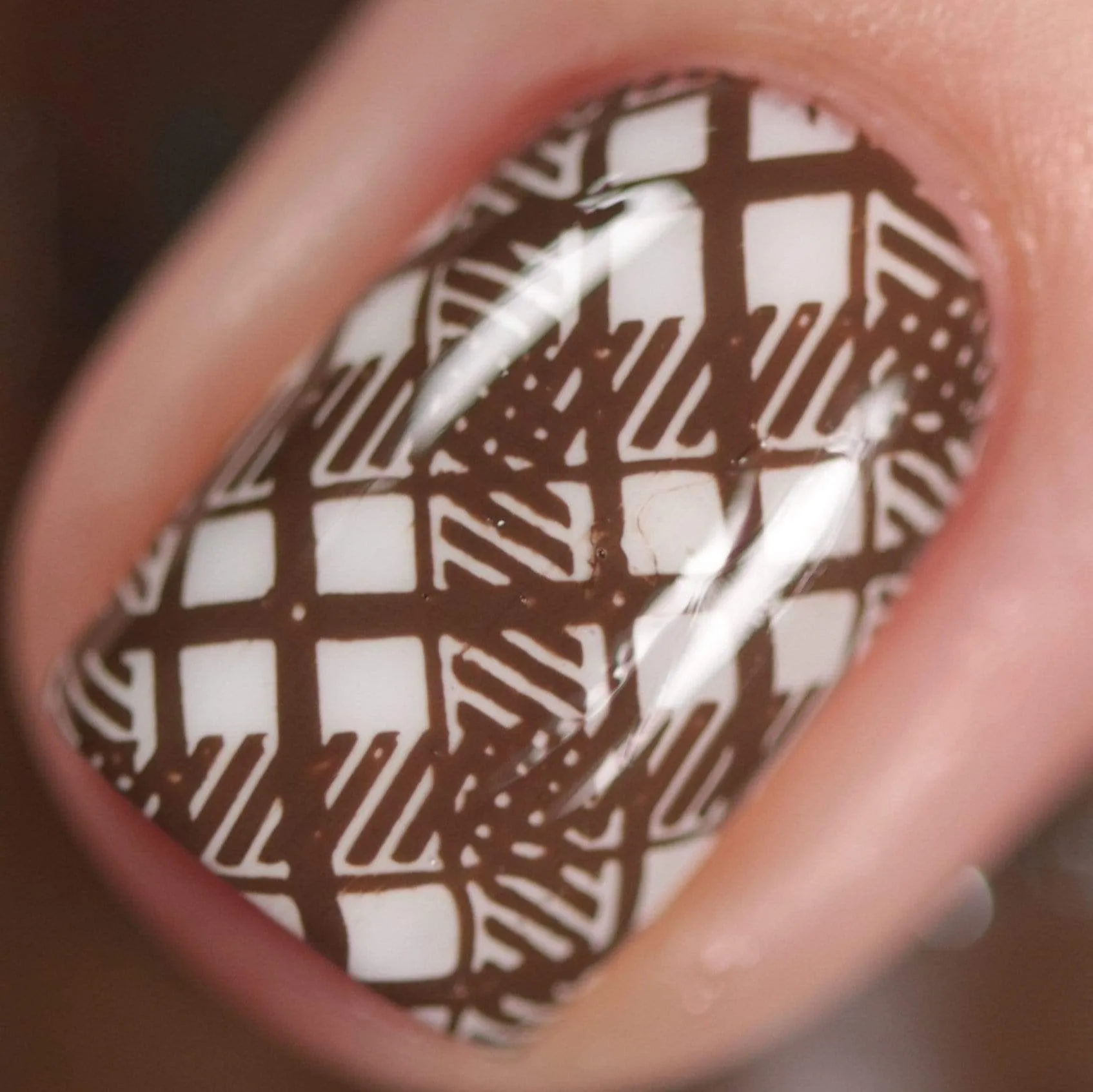 Sugar   Spice: Cocoa (B351) - Chocolate Brown Stamping Polish