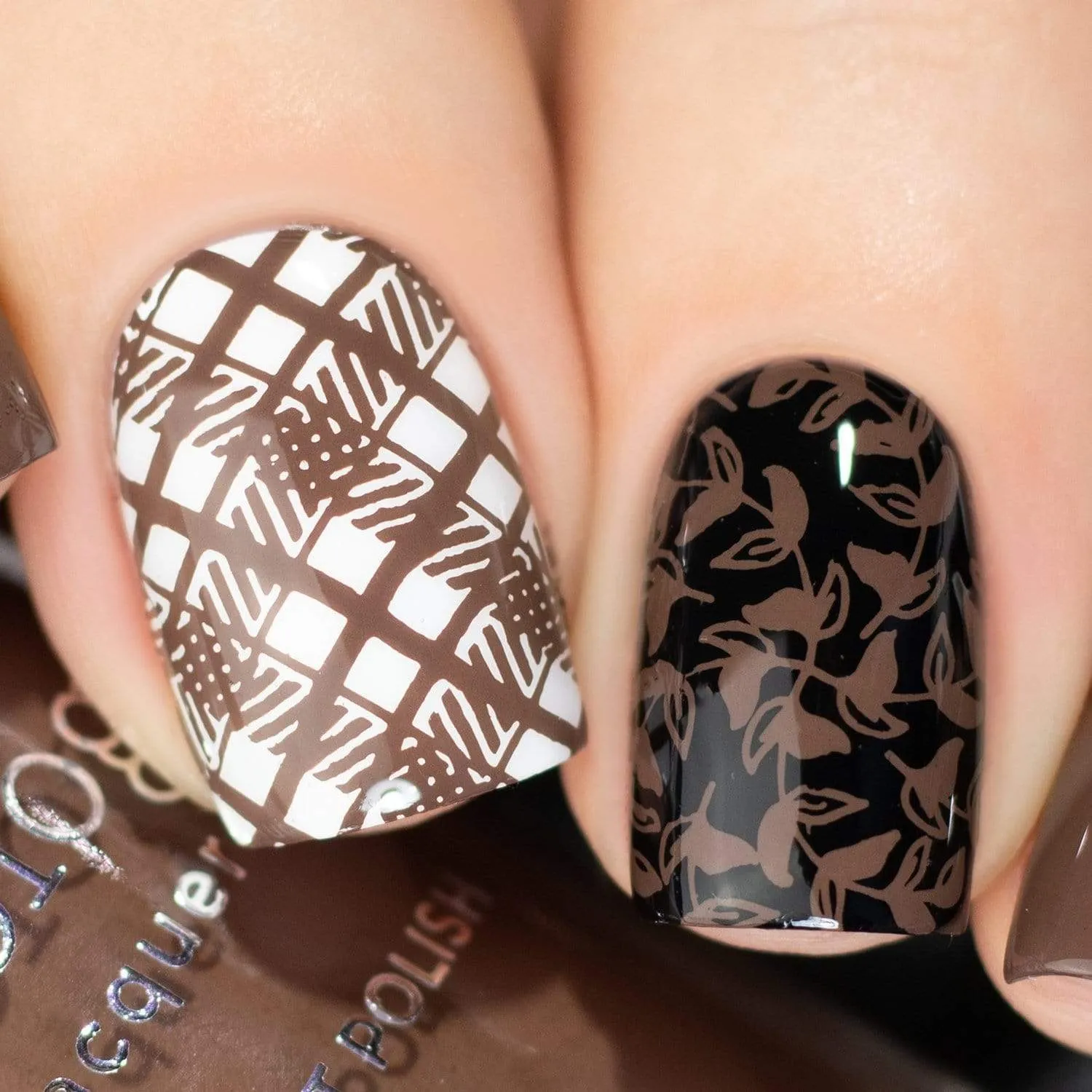 Sugar   Spice: Cocoa (B351) - Chocolate Brown Stamping Polish