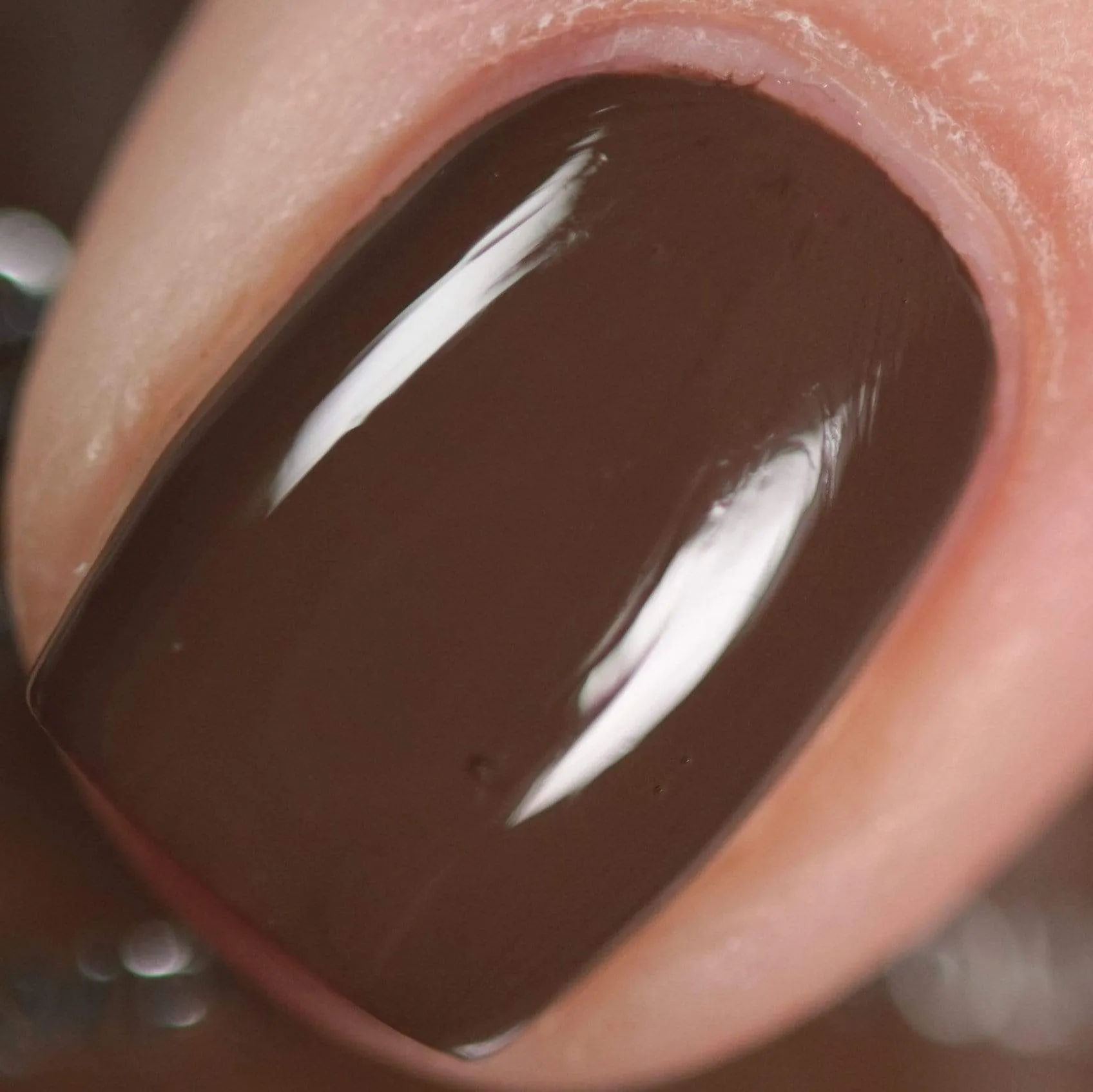 Sugar   Spice: Cocoa (B351) - Chocolate Brown Stamping Polish