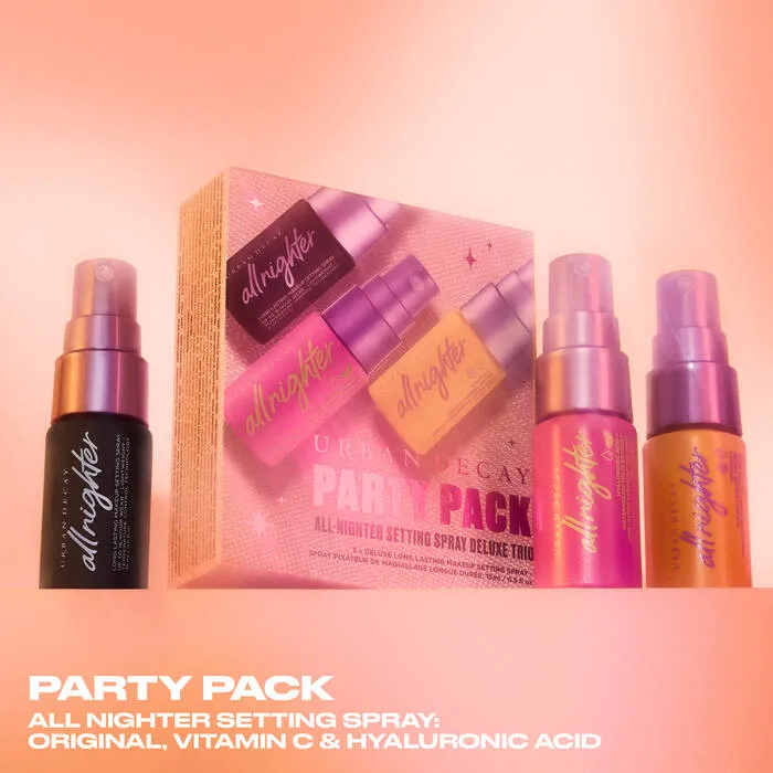 Urban Decay - All-Nighter Setting Spray Trio – Holiday Makeup Set